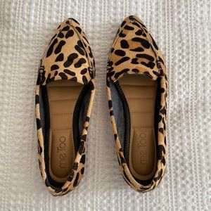 Animal Print Flats